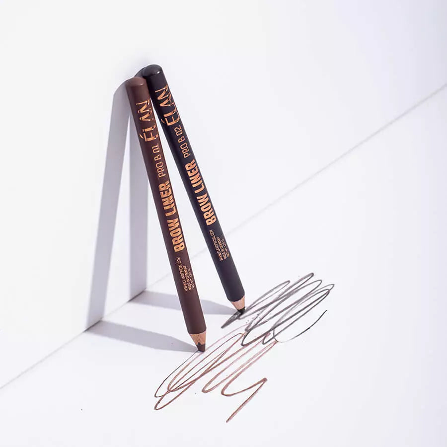Пудрен молив за вежди Brow Liner Pro B 02 тъмен кафяв