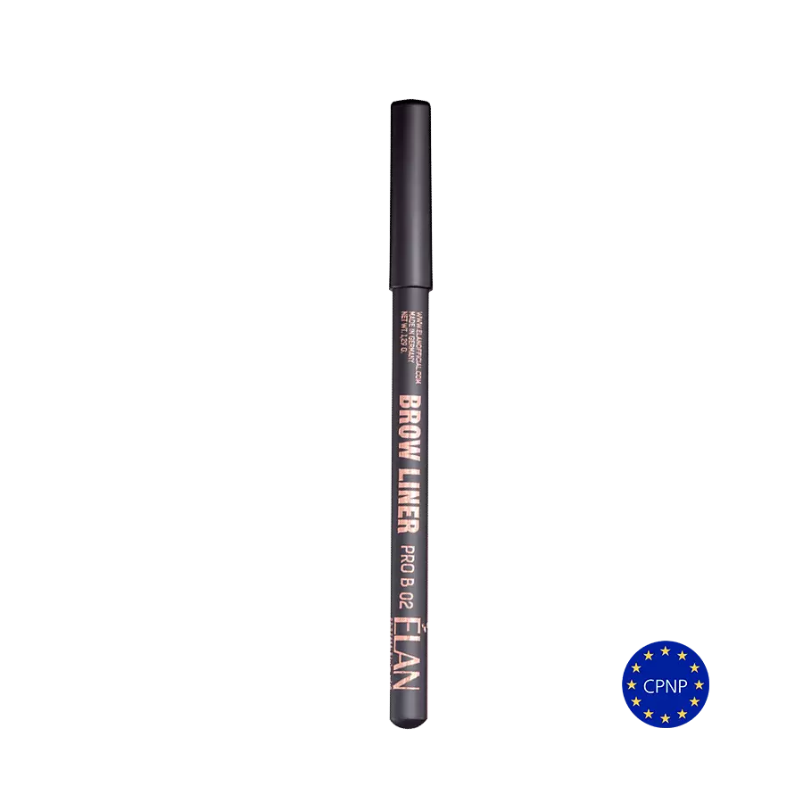Пудрен молив за вежди Brow Liner Pro B 02 тъмен кафяв