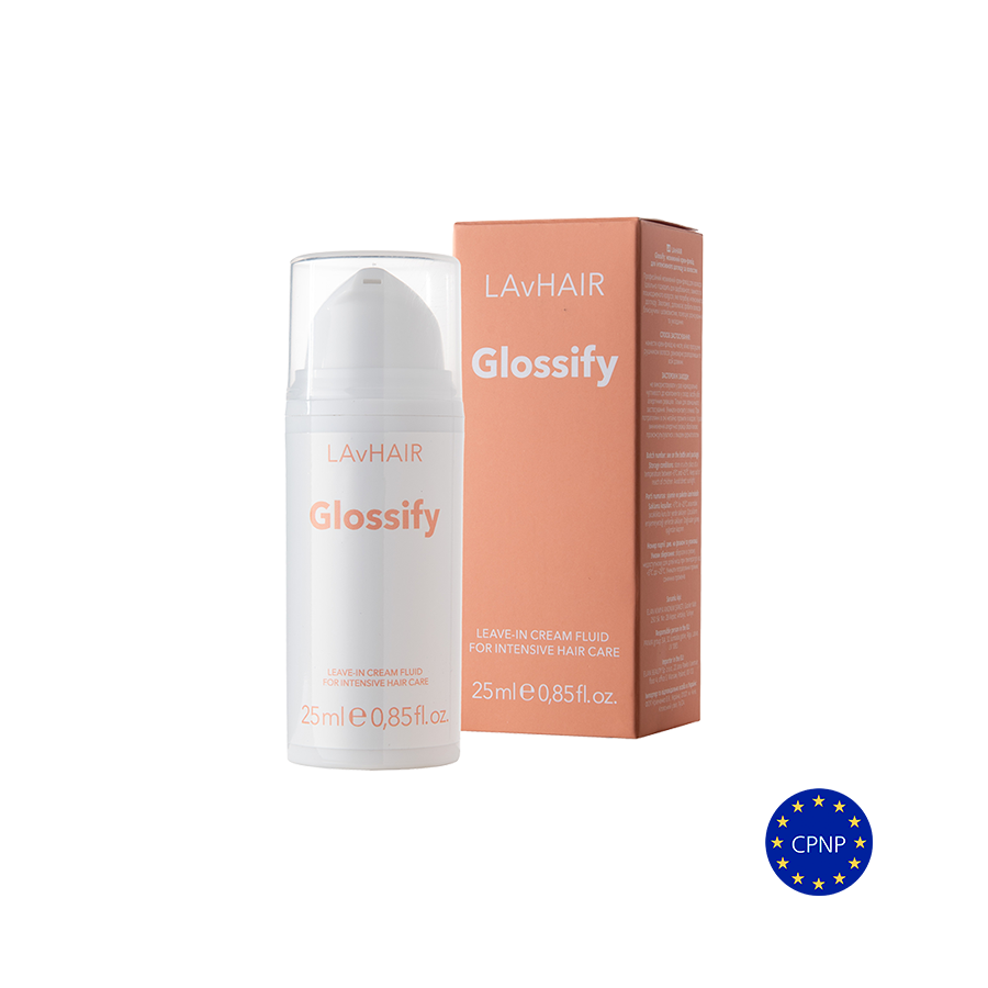 Glossify: крем-флуид без изплакване за интензивна грижа за косата